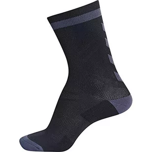 Hummel Elite Indoor Sock Low skarpety uniseks czarny Schwarz/Asphalt 39-42 204043-1006 - Skarpetki damskie - miniaturka - grafika 1