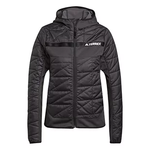adidas Damska kurtka W Mt Hybr Ins J, czarny, M - Kurtki damskie - miniaturka - grafika 1