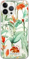 Etui i futerały do telefonów - Etui do Apple IPHONE XS Max Kwiaty 048 Babaco Nadruk częściowy Przeźroczysty - miniaturka - grafika 1