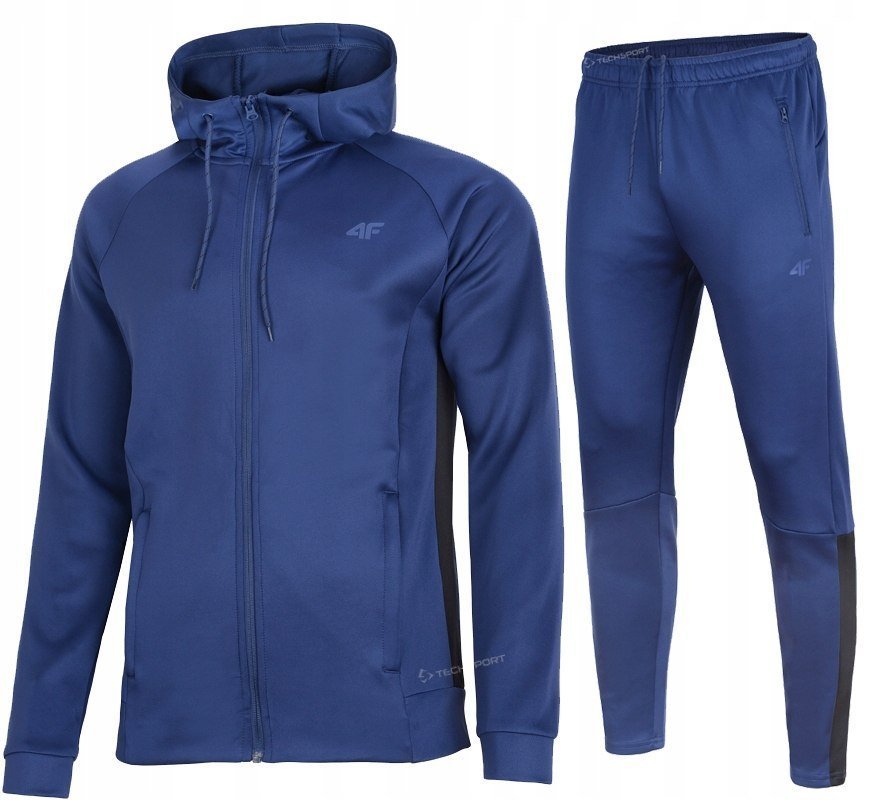 4F MÄSKI DRES SPORTOWY TRENINGOWY KOMPLET BLUZA SPODNIE / rozm XXL