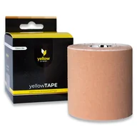 Akcesoria do rehabilitacji - yellowTAPE Taśma Do Kinesiotapingu 7,5cm Cielisty - miniaturka - grafika 1