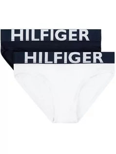 Majtki dla dzieci - Tommy Hilfiger Komplet 2 par fig 2P Bikini UW0UW00216 Granatowy Regular Fit - grafika 1