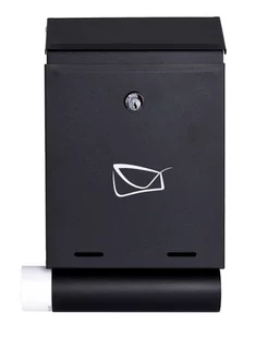 Skrzynka pocztowa na listy Hadvar czarna - Skrzynki na listy - miniaturka - grafika 3