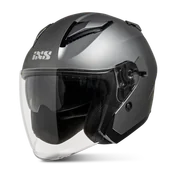 Kaski motocyklowe - Kask Otwarty iXS iXS868 SV Matowy SV Matowy SzaryM - miniaturka - grafika 1