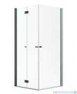 Kabiny prysznicowe - Radaway Nes Black KDD B / KDD I kabina 100x80cm lewa czarny mat/przejrzyste 10024100-54-01L/10015080-54-01R - miniaturka - grafika 1