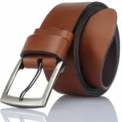 Paski - Pasek Skórzany Gracio Do Spodni Szeroki MOCNY 120 - miniaturka - grafika 1