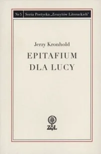 Epitafium dla Lucy - Poezja - miniaturka - grafika 1