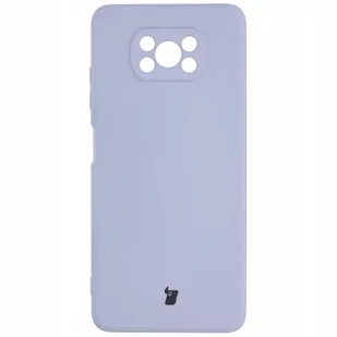 Bizon Etui Case Silicone do Xiaomi Poco X3 / NFC / Pro jasnofioletowe - Etui i futerały do telefonów - miniaturka - grafika 1