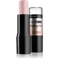 Rozświetlacze do twarzy i ciała - Maybelline Maybelline, Master Strobing Stick, rozświetlacz w sztyfcie Light-Iridescent, 6,8 g - miniaturka - grafika 1