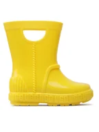 Buty dla dziewczynek - Ugg Kalosze T Drizlita 1130361T Żółty - miniaturka - grafika 1