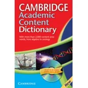 Książki do nauki języka angielskiego - Cambridge  Academic Content Dictionary +CD - Cambridge University Press - miniaturka - grafika 1