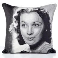 Poszewki na poduszki - Euro Firany Poszewka Gobelinowa Lady 45 x 45 Popielaty 1222548 - miniaturka - grafika 1