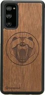 Etui i futerały do telefonów - BeWood Drewniane Etui Samsung Galaxy S20 FE NIEDŹWIEDŹ MERBAU - miniaturka - grafika 1