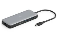 Stacje dokujące i replikatory portów - Digitus Stacja dokująca USB-C, 8-portowa - miniaturka - grafika 1