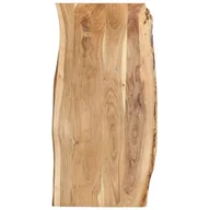 Blaty meblowe i parapety okienne - vidaXL Blat kuchenny, lite drewno akacjowe, 120 x 60 x 2,5 cm vidaXL - miniaturka - grafika 1