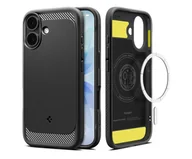 Etui i futerały do telefonów - Spigen Rugged Armor Mag Magsafe do Iphone 17 Matte Black - miniaturka - grafika 1