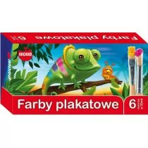 Mona Farby plakatowe 6 kolorów - Przybory szkolne - miniaturka - grafika 1