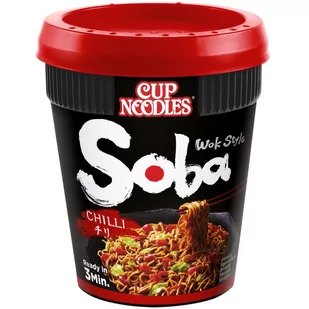 Nissin Original Nissin Cup Noodles, soba z chili na ostro 92g - Nissin 2067-uniw - Szybkie dania obiadowe - miniaturka - grafika 1
