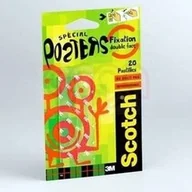 Kleje biurowe - Kwadrat klejący odklejalny 17x17mm do powierzchni gładkich SCOTCH 20szt. /301717C12/ - miniaturka - grafika 1