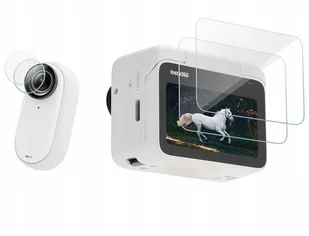 Szkło Osłona Na Obiektyw + Ekran 2w1 Do Insta360 Go 3 I Action Pod / Ist-bhm587-2 - Akcesoria do kamer sportowych - miniaturka - grafika 1