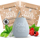 Yerba Mate - Zestaw do yerba mate Bombilla Tykwa Matero - miniaturka - grafika 1