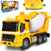 Samochody i pojazdy dla dzieci - Ciężarówka Betoniarka Auto Budowlane Samochód Tir Cysterna Model 1:16 - miniaturka - grafika 1