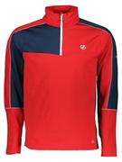 Koszulki sportowe męskie - Dare 2b Koszulka funkcyjna "Dignify II Core" w kolorze czerwonym - miniaturka - grafika 1