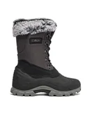 Buty dla dziewczynek - CMP Śniegowce Magdalena Snowboots 3Q76455J Czarny - miniaturka - grafika 1