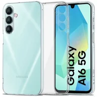 Etui i futerały do telefonów - Etui TECH-PROTECT Flexair+ do Samsung Galaxy A16 4G/5G Przezroczysty - miniaturka - grafika 1