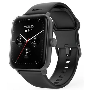 Hama Fit Watch 6010 Czarny - Smartwatch - miniaturka - grafika 1