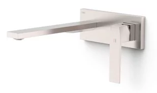 Bateria umywalkowa TRES Slim Exclusive podtynkowa Stal 20230012AC - Baterie podtynkowe - miniaturka - grafika 1