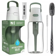 Butelki filtrujące - Butelka Dafi Solid 0,5 szałwiowa + szczoteczki do butelek rurek i ustników - miniaturka - grafika 1