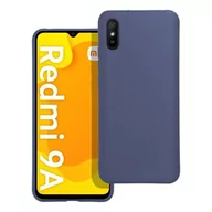 Etui i futerały do telefonów - OEM Futerał matt do Xiaomi Redmi 9A / 9At niebieski - miniaturka - grafika 1