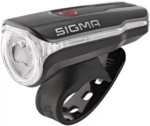 Sigma Aura 60 USB LED lampa przednia, czarna, One Size 17700 - Lampki rowerowe - miniaturka - grafika 1