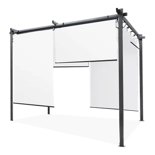 Zadaszenie na taras SPRINT PLUS 3x3 Anthracite/White - HARDMAISTER - Kratki i pergole - miniaturka - grafika 1