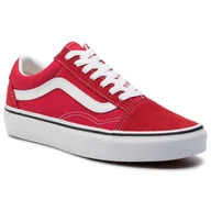 Trampki damskie - Vans Tenisówki Old Skool VN0A4BV5JV61 Racing Red/True White - miniaturka - grafika 1