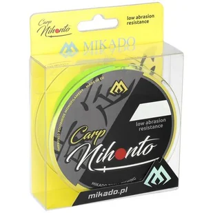 Żyłka MIKADO Nihonto Carp 0.30 mm / 300 m Żółty Fluo - Żyłki wędkarskie - miniaturka - grafika 1