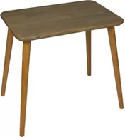 Ławy i stoliki kawowe - Stolik kawowy prostokątny z drewna dębowego Ash Grey, Wykończenie nogi - Buk olejowany, Wysokość [cm] - 34, Wymiary [cm] - 60x100 - miniaturka - grafika 1