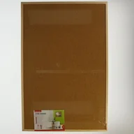 Tablice i flipcharty - Tablica Korkowa Memoboards W Drewnianej Ramie 900mm X 600mm (Tc96) Memoboards - miniaturka - grafika 1