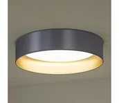 Lampy sufitowe - Duolla - LED Plafon ROLLER LED/24W/230V śr. 45 cm srebrny/złoty - miniaturka - grafika 1