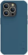 Etui i futerały do telefonów - Nillkin Super Frosted Shield Pro etui iPhone 14 Pro pokrowiec na tył plecki niebieski - miniaturka - grafika 1