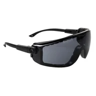 Ochrona oczu i twarzy - PORTWEST Okulary Focus PS03 PORTWEST - przydymione (PS03SKR) PS03SKR - miniaturka - grafika 1