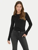Bluzki damskie - ONLY Bluzka Zita 15358986 Czarny Slim Fit - miniaturka - grafika 1