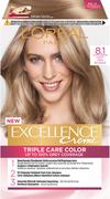 Farby do włosów i szampony koloryzujące - L'Oréal Paris Excellence Creme 8.1 Light Ash Blonde - miniaturka - grafika 1