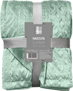 Miss Lucy Narzuta Miss Lucy Summa 170 x 210 cm miętowa - Narzuty - miniaturka - grafika 1