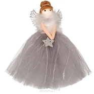 ZAWIESZKA ANIOŁ W TIULOWEJ SUKIENCE 0144-0047 INCOOD