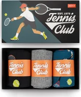 Skarpety termoaktywne - Soxo Zestaw 3x Męskie Skarpetki kolorowe SOXO tenis 4045 - miniaturka - grafika 1