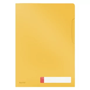 Leitz Obwoluta A4 "L" COSY z kieszonką na etykietę żółta ciepła /47080019/ ES1489-6 - Ofertówki - miniaturka - grafika 4