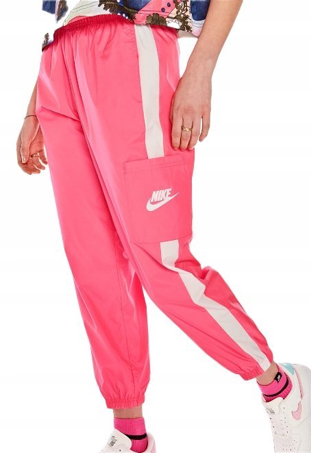 SPODNIE SPORT NIKE W NSW PANT WVN PINK CJ7346639 L