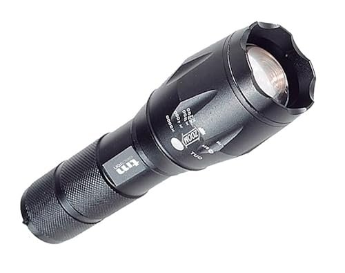 WatioWave Wysokiej jakości latarka LED 10W 3xAAA TM
